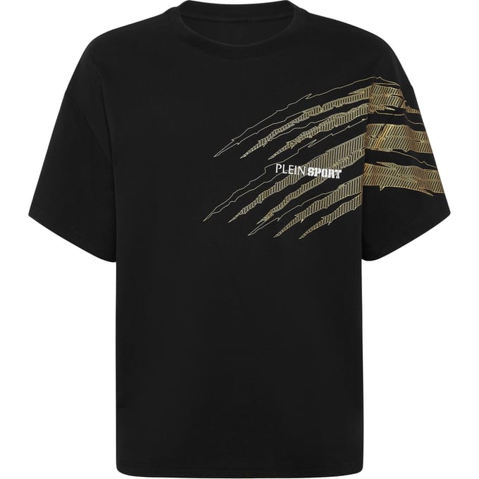 T-Shirt Ronde Hals Ss Scratch