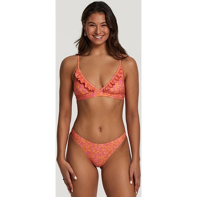Shiwi Beau Bikini Set Lush Leopard Orange Sun Orange Sun Größe: 44 | Bikinis Outlet | Damen | Orange
