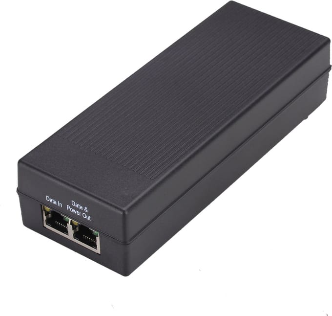 Microconnect POEINJ-15W PoE adapter & injector 10 Gigabit Ethernet,100 Gigabit Ethernet 48 V