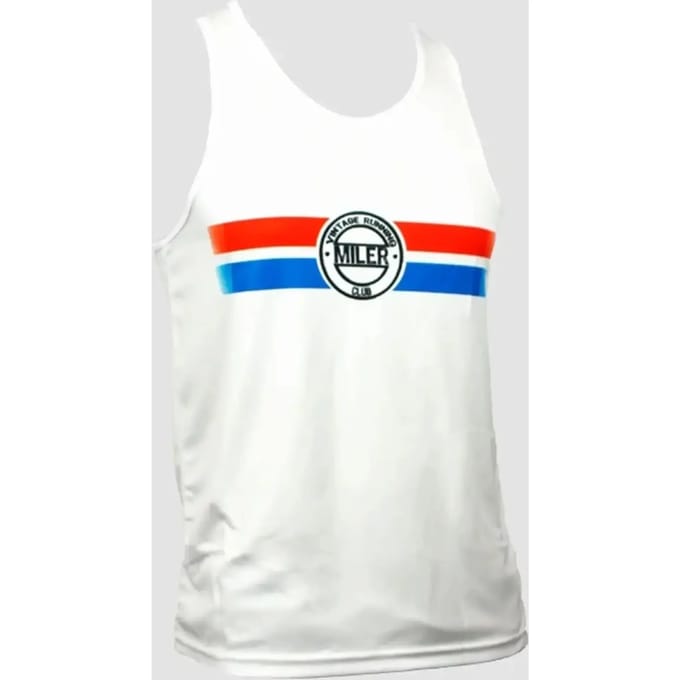 Miler Roger Mouwloos T-shirt Wit XL Man