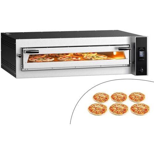 GGM Gastro Elektro Pizzaofen - 6x 35cm (Breit) - Digital