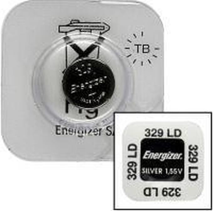 Energizer 329 Zilver-oxide (S) knoopcel batterij