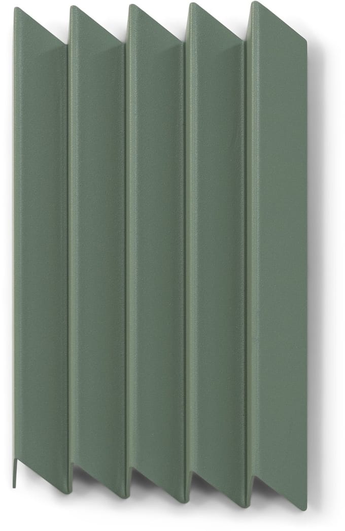 Spinder x BUDDE kapstok Sensu M - Dusty Green - 5 haken - Staal