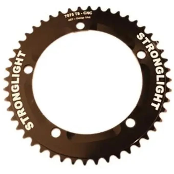 Fiets tandwielplaat 144 mm extern aluminium 5 armen Stronglight