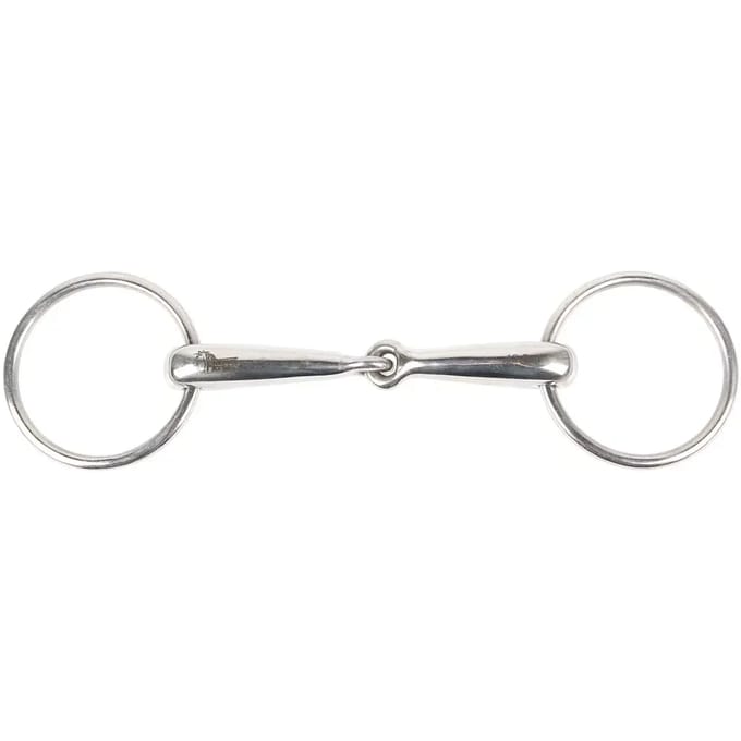 2-rings snaffle bit voor enkel paard Harry's Horse