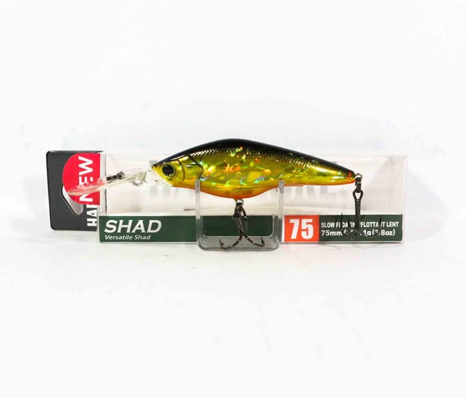 Yo Zuri Duel Hardcore Shad 75SF Drijvend kunstaas R1367-HGSN (4612) white