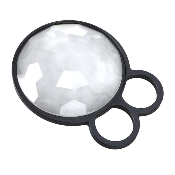 77mm Handheld Kaleidoscoop Glasfilter Variabel Kaleidoscoop Glas Prisma Camerafilter voor SLR white