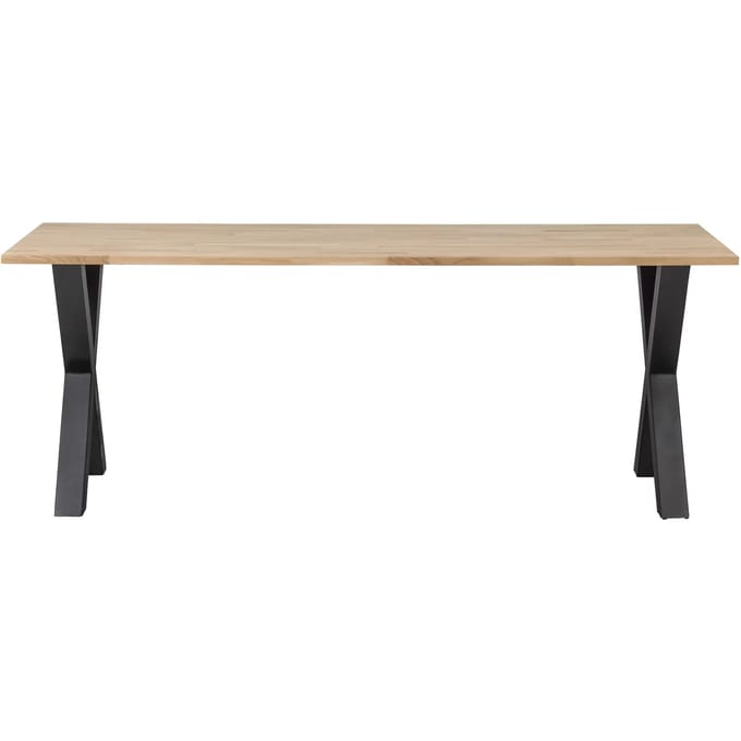 WOOOD Tablo Tafel met Alkmaar Poot - Eiken - 75x200x90