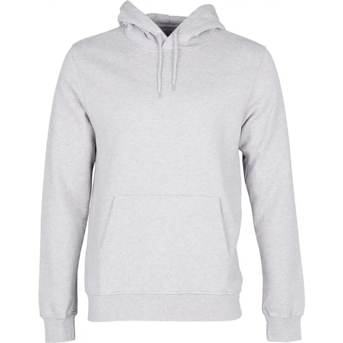 Hooded sweatshirt Colorful Standard Classic Organic snow melange