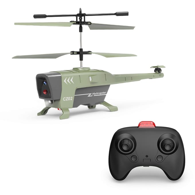 Hélicoptère télécommandé Drone télécommandé Gyroscope stabilisation évitement d'obstacles 3.5CH vert