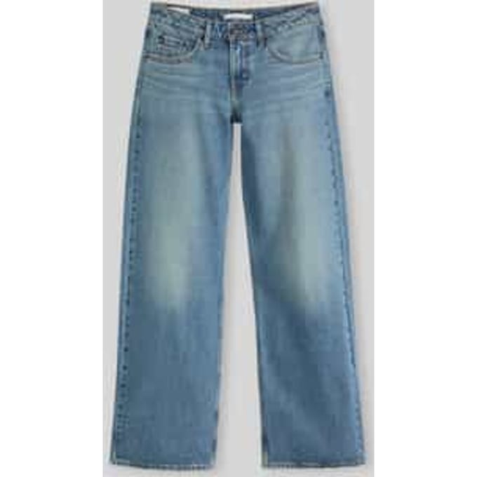 straight fit jeans van puur katoen