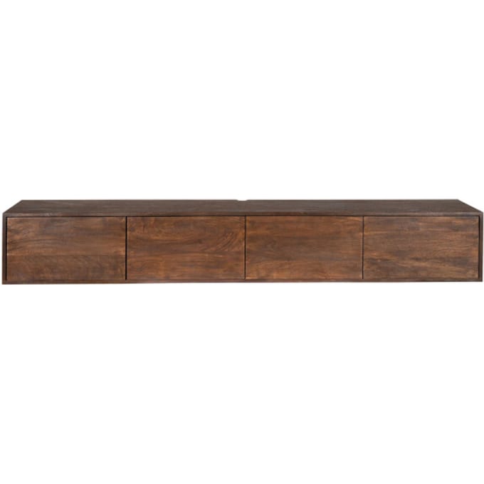 Starfurn zwevend tv meubel vision brown 200 cm