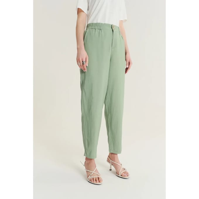 Elastische Taille Comfortabele Broek Dames Greenpoint Regular March