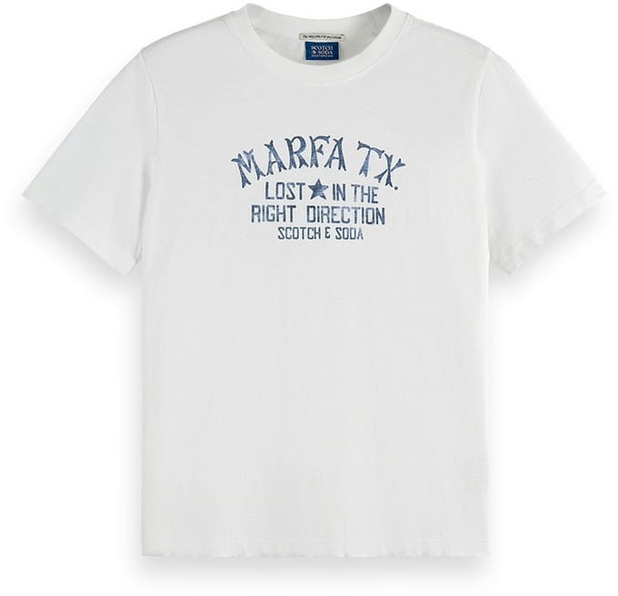 Scotch & Soda Regular Fit Graphic T-Shirt