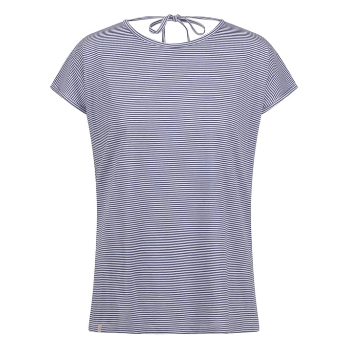 Trespass Dames Mirela Gestreepte Top (Kustblauw)