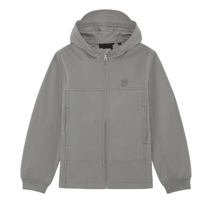 Lyle & Scott Jongens Adelaar Jas met Capuchon (Sharkskin)