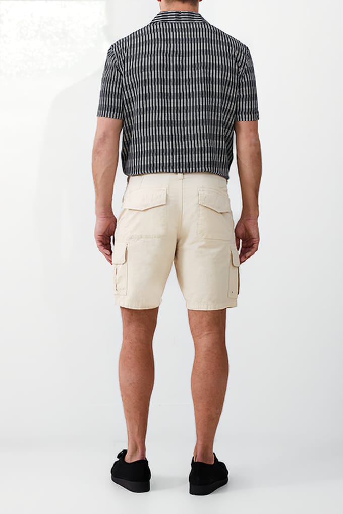 French Connection Ripstop Cargo Shorts Brown Taglia: W30 | Pantaloncini Outlet | Uomo | Marrone
