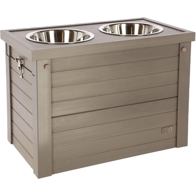 Kerbl Pet ecoFLEX® Voerbakstandaard 2x 1,2l, L54 x B30 x H39,5 cm