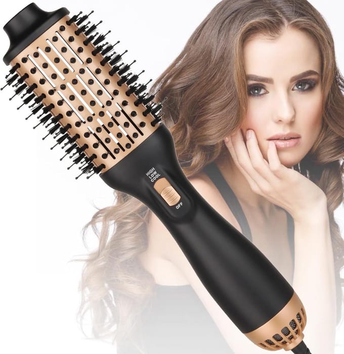 Professionele 3-in-1 Heteluchtborstel voor Volume en Styling