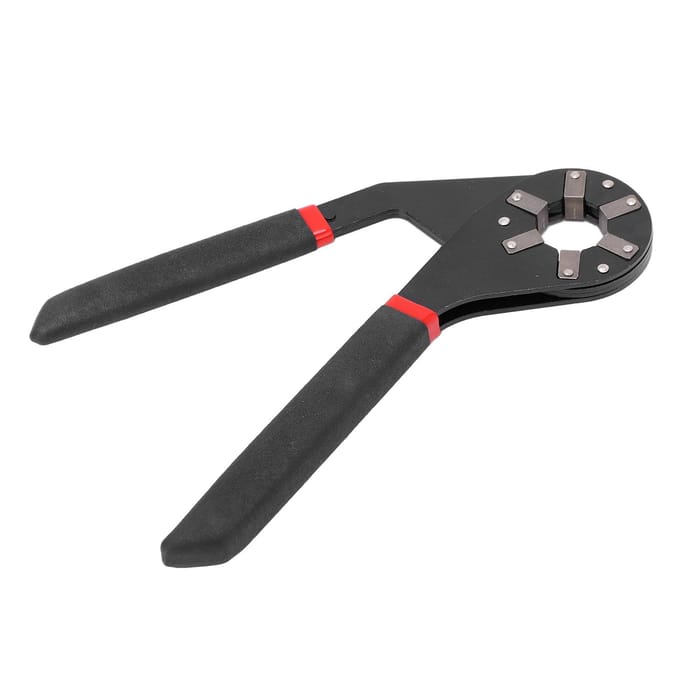 Moment verstelbare moersleutel 980N Universele multifunctionele chroommolybdeenstalen sleutel auto black