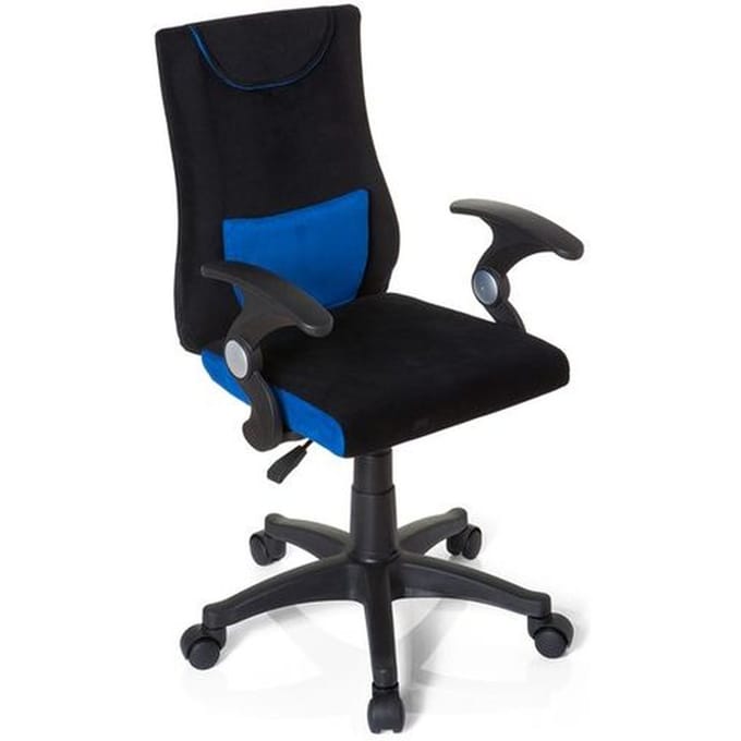 hjh office Kiddy Pro AL - Bureaustoel - Kinder - Blauw