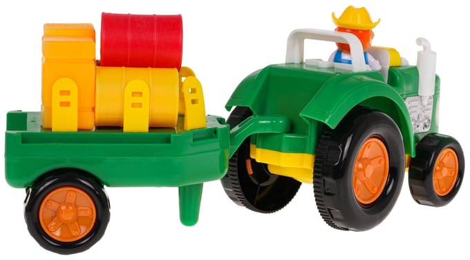 Boerderij Speelgoed Tractor met Boer en Accessoires