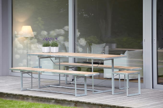 Jan Kurtz - Jever Bank  - Teak - bruin