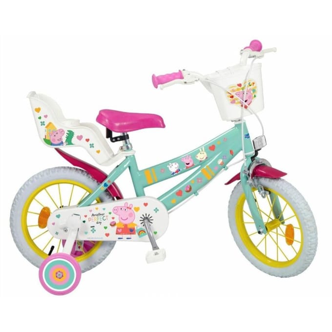 Toimsa Bikes Fiets Peppa Pig 14´´ Veelkleurig 3-5 Years Jongen