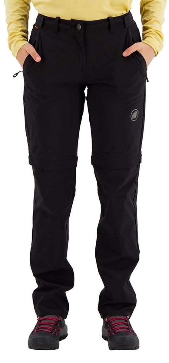 Mammut Runbold Zip Off Broek Zwart 44 / Long Vrouw
