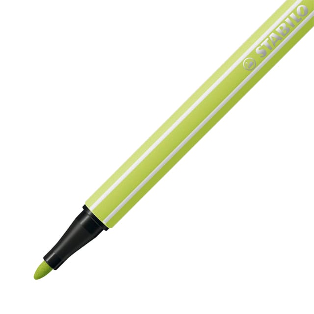 Viltstift STABILO Pen 68/14 medium vleugje limoen