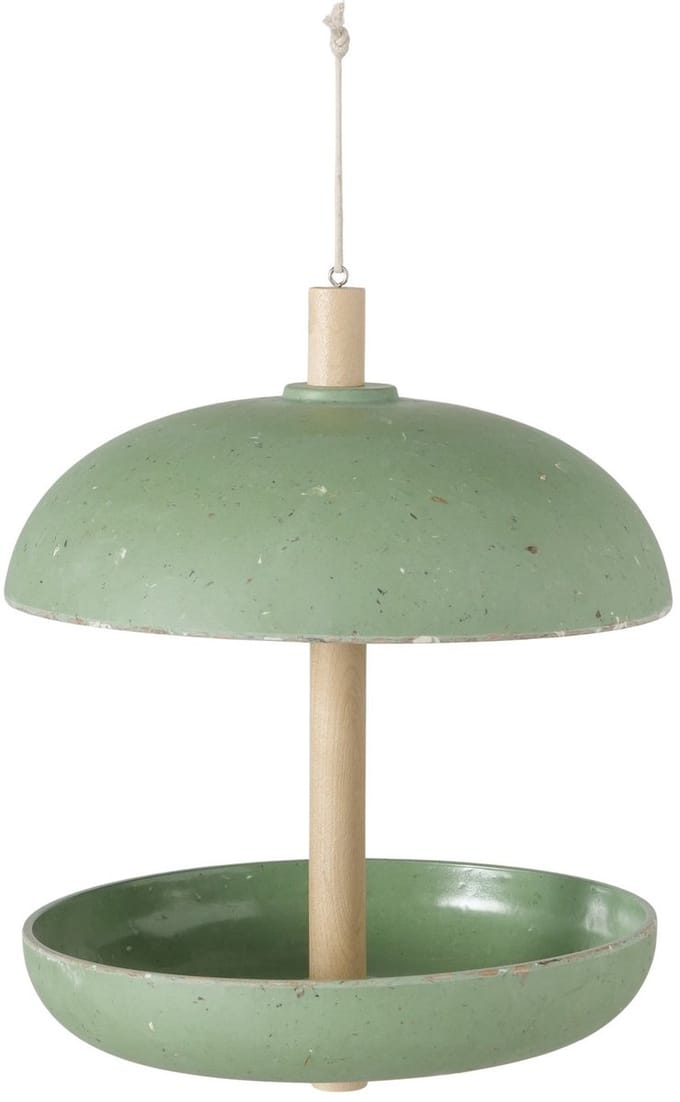 Boltze - Vogelvoederstation - Voederplek - Vogelhuis - Bamboe - Lichtgroen - Hanger