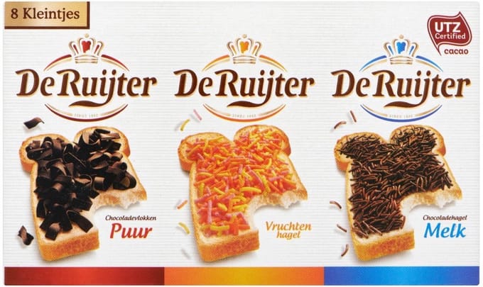 De Ruijter - Kleintjes Strooibaar - 10 x 140 gram