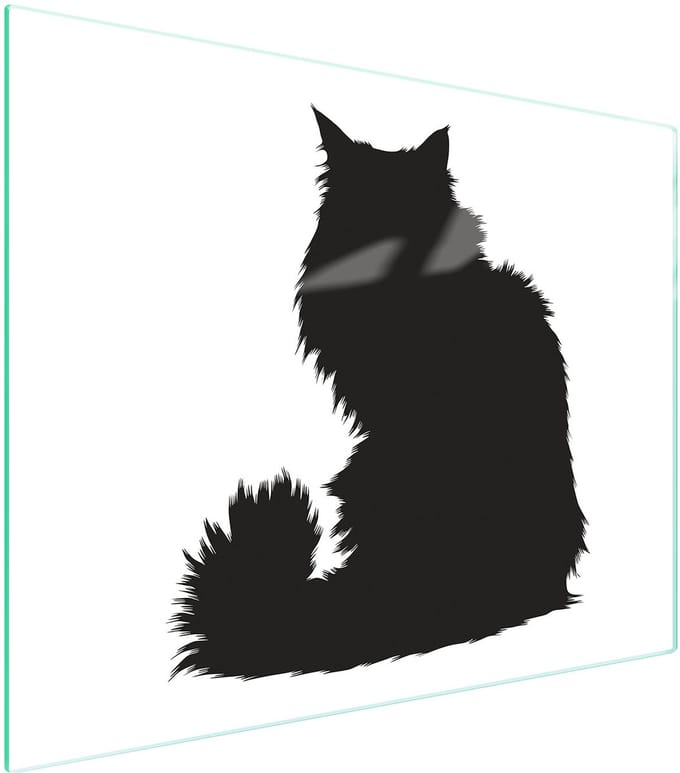 TMK ArtDeko - Snijplank van gehard glas - 52x40 cm - Antibacterieel - UV-print