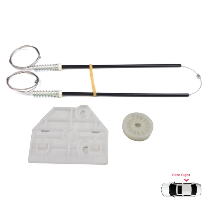 BWR1005 Reparatieset Achter Rechts Power Window Regulator voor A6 C6 S6 4F 4F2 4F5 2004-2011 4/5 Deurs 4F0839462