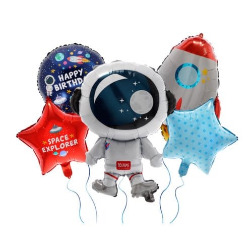 Legami folie ballonnen set van 5 - ruimte