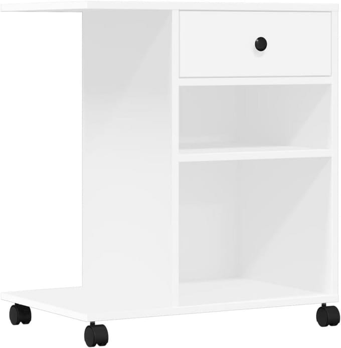 Mobiel Printerkastje met Wielen en Opbergruimte