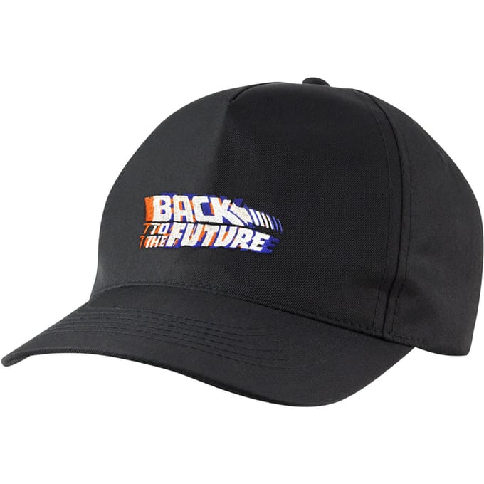 Back to the Future Cap - Zwart