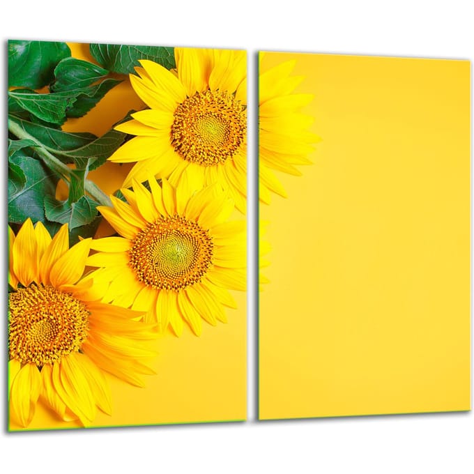 TMK ArtDeko - Serie - Snijplank - 30x52 cm - Kleurig - Hartig Glas