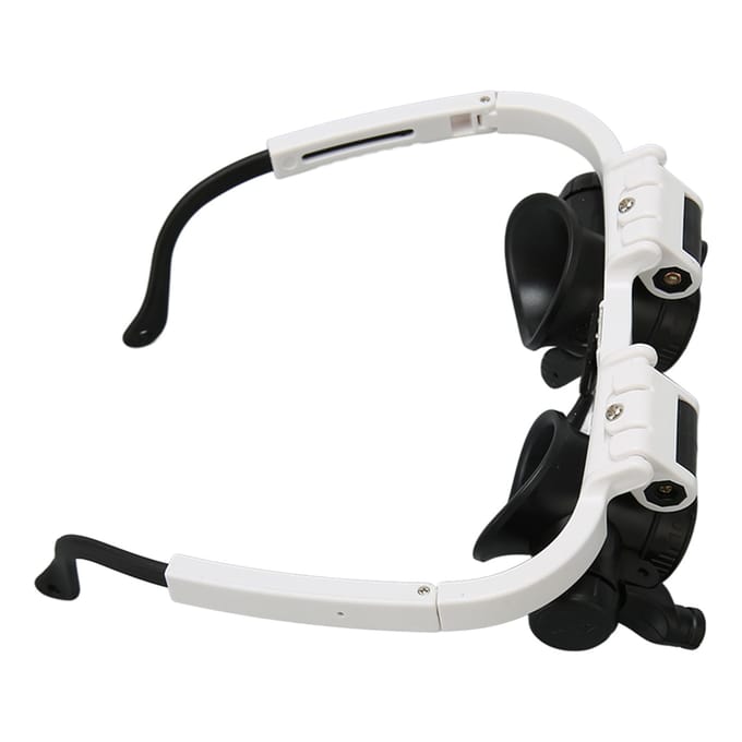 Hoofdbandvergrootglas 7x 10x 15x 25x LED-verlicht vergrootglas voor het maken van sieraden