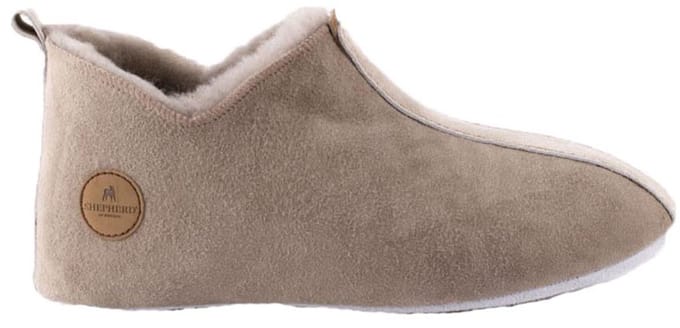 Shepherd of Sweden Lina slippers Dames Sloffen - Grijs