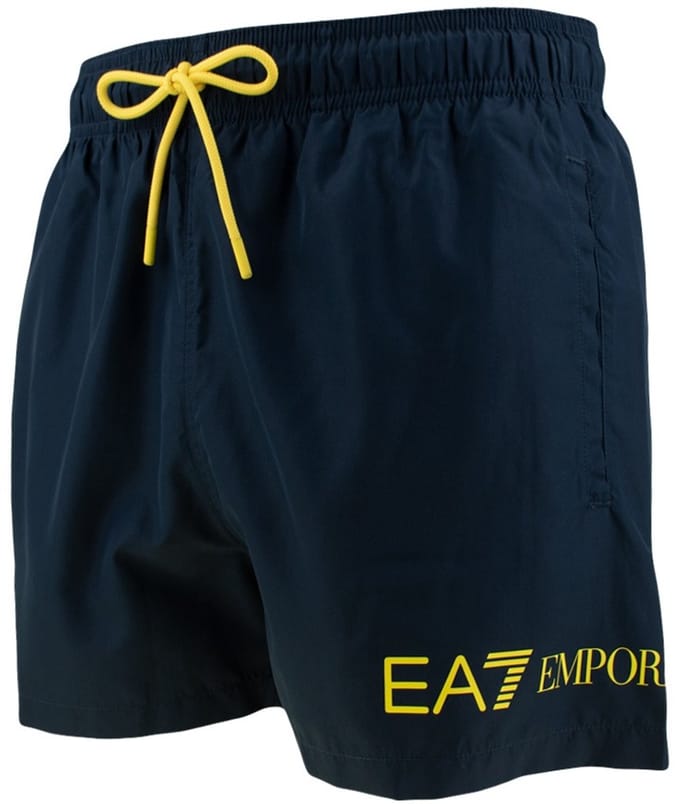 Emporio Armani heren zwemshort logo blauw