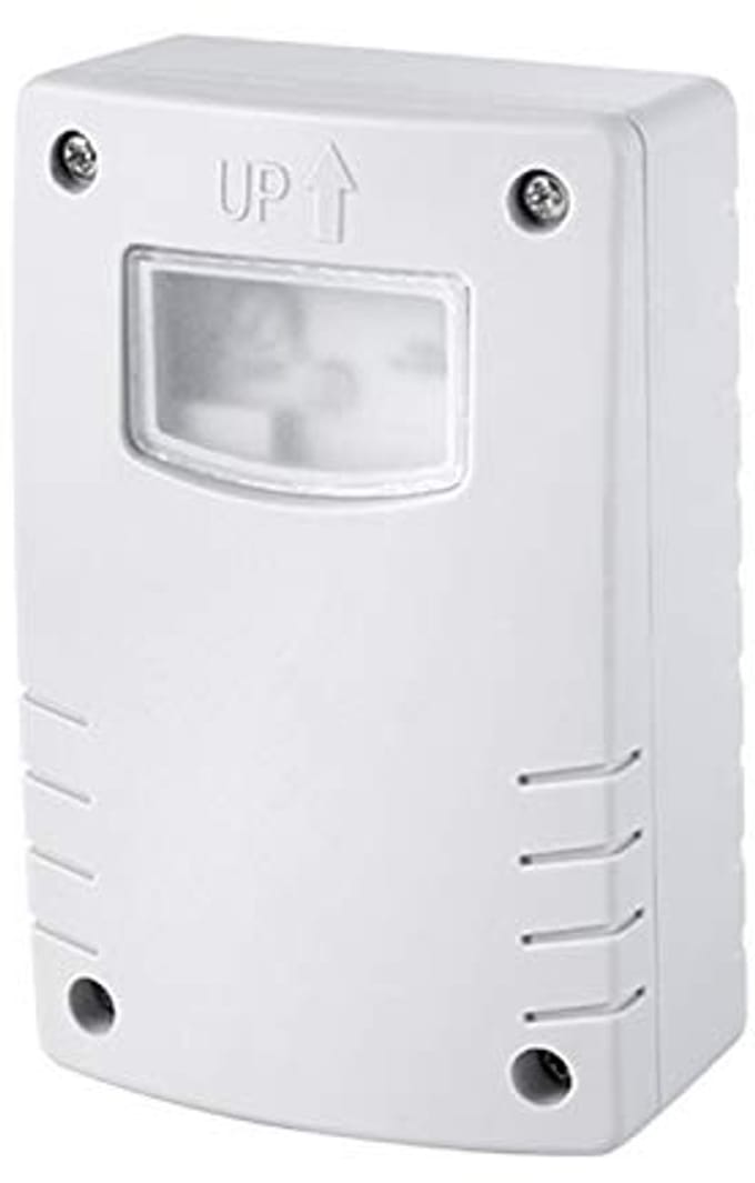 Schemerschakelaar voor Buiten met Timer en Lichtsensor - IP54 Bescherming