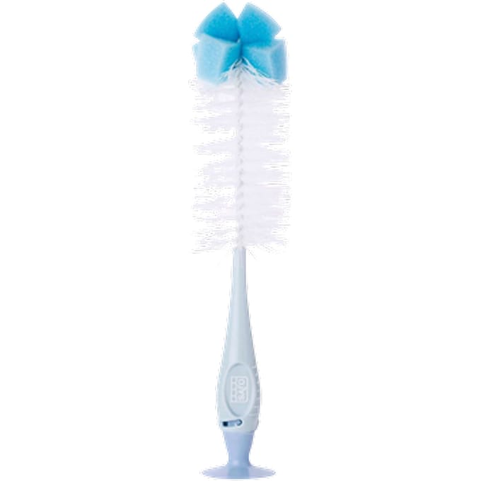 Kikka Boo 2-in-1 Bottle & Teat Brush – Blauw