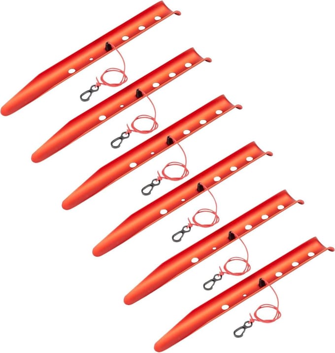Snow and Sand Tent Pegs - Herring Style - 31 cm Length (6 Pieces)