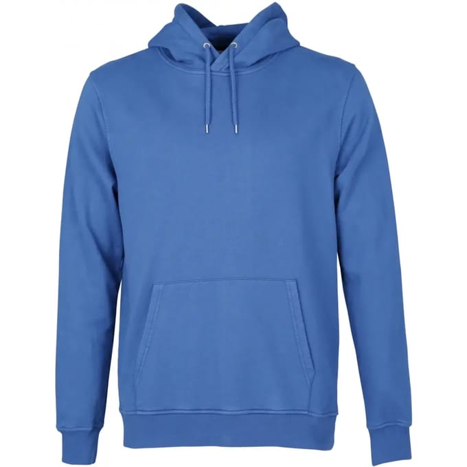 Hooded sweatshirt Colorful Standard Classic Organic pacific blue