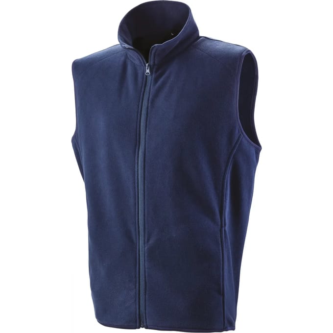 Result Micro fleece gilet R116X - Navy - M