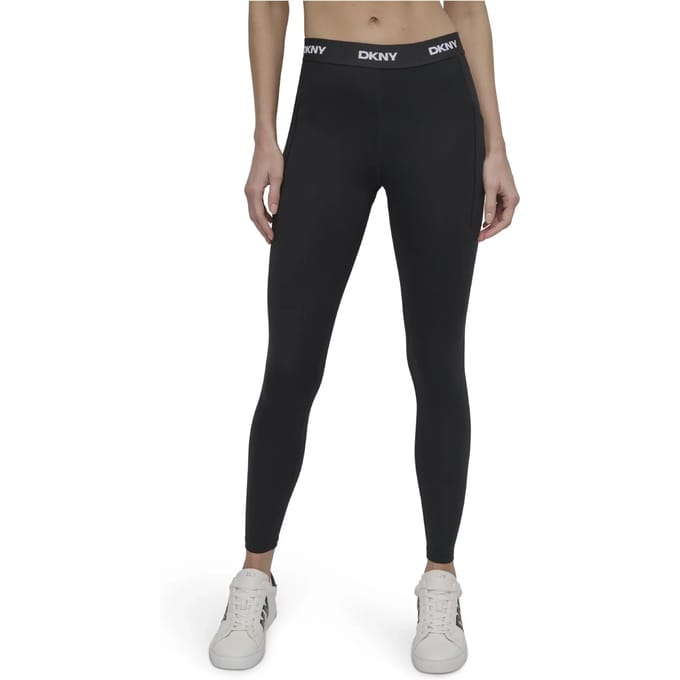 Dames elastische legging Dkny Logo Balance