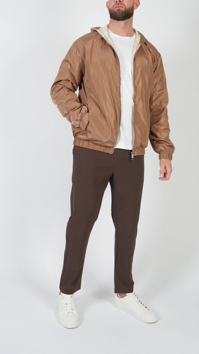BASKO - JAS MET CAPUCHON - TAUPE - MAAT S