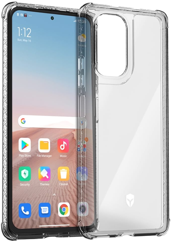 Force Case, Hoesje geschikt voor Xiaomi Mi 11i - AIR Versterkt, Transparant