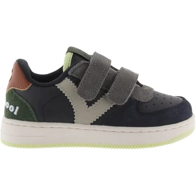 Babyschoenen van krasleer en splitleer Victoria Tiempo